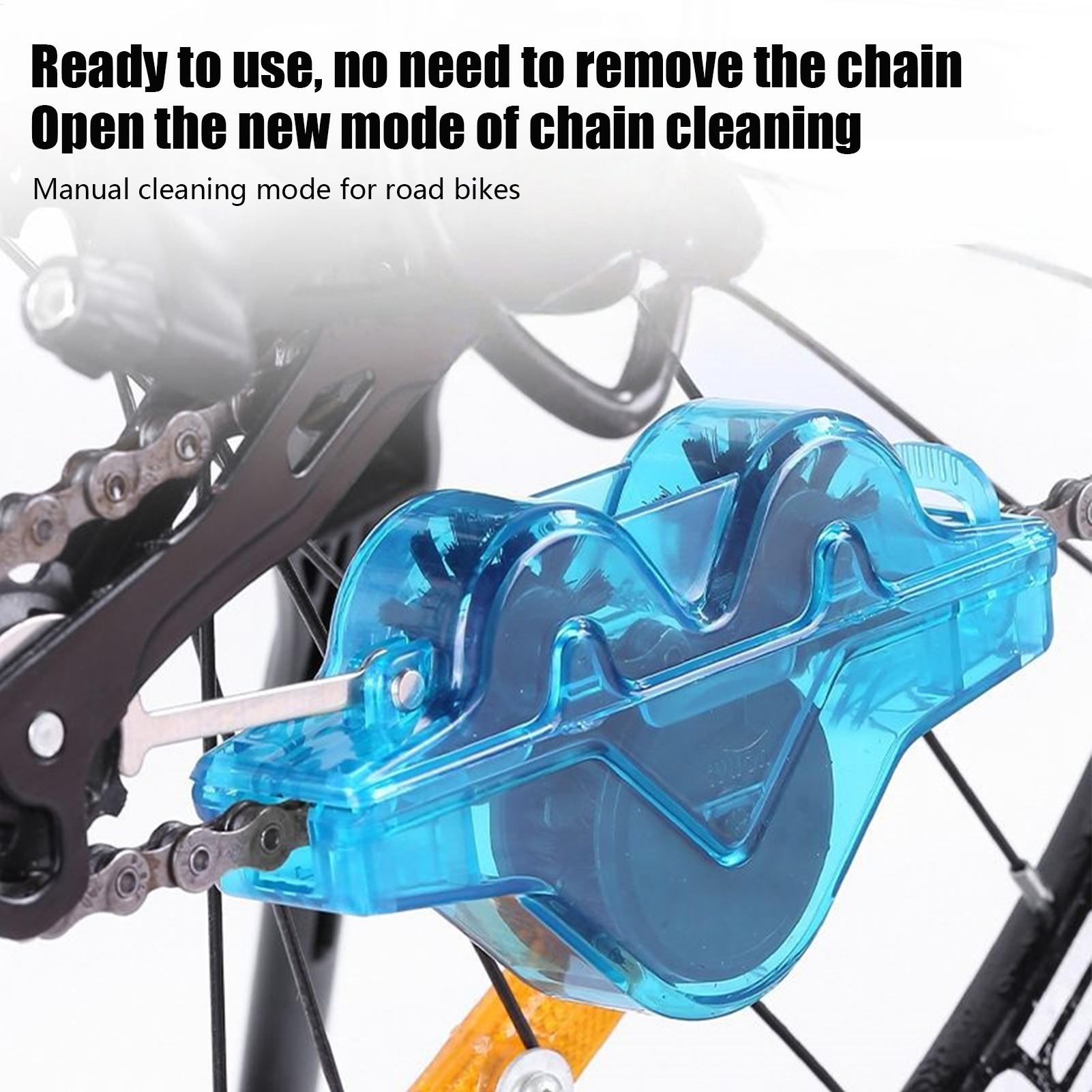 Bicycle Chain - Zestaw szczotek do czyszczenia łańcucha rowerowego,