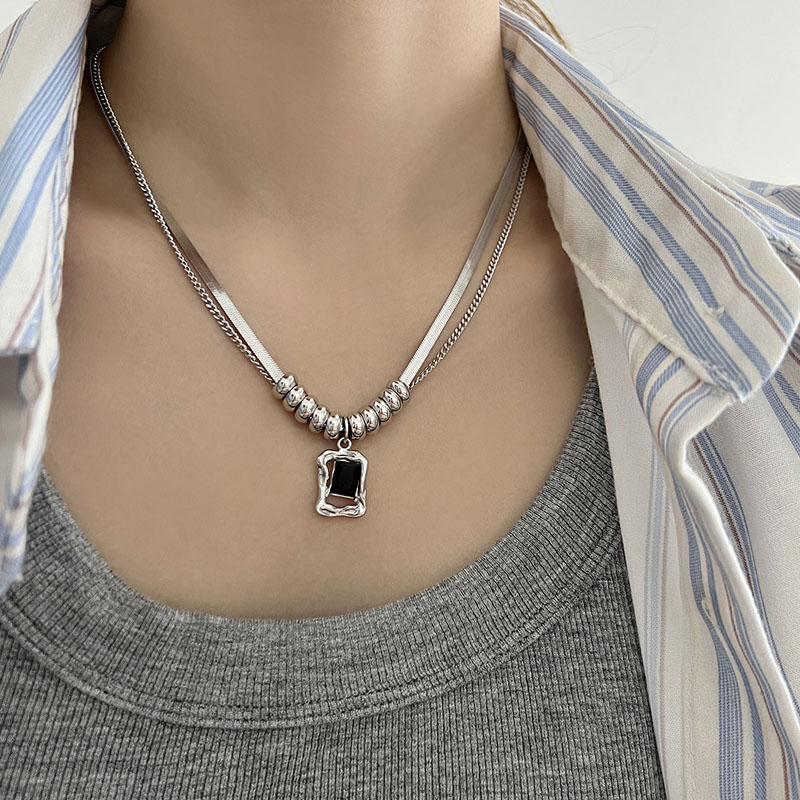 Xcm Chain - Warstwowe łańcuszki ze stali nierdzewnej Choker